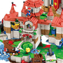 Load image into Gallery viewer, 2614PCS MOC Princess Mario Biggie Castle Building Block Model Brick Figure Educational Toy Fully