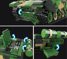 Load image into Gallery viewer, 807PCS Military 99A Main Battle Tank Building Block Brick Model Figures Educational Toy Fully