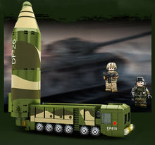 Load image into Gallery viewer, 300PCS Military DF26 Ballistic Missile Building Block Bricks Figures Educational Toy Model Fully