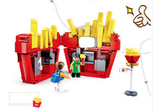 Load image into Gallery viewer, 320PCS City Street French Fries Store Shop Building Blocks Brick Model Figure Fully Compatible With Lego