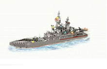 Load image into Gallery viewer, 778PCS Military USS Overlord Battleship Building Block Brick Figure Model Educational Toy Fully Compatible With Lego