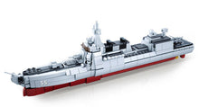 Load image into Gallery viewer, 618PCS Military Army 055 Destroyer Ship Building Blocks Bricks Model Educational Toy Fully Compatible With Lego
