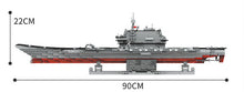 Load image into Gallery viewer, 2126PCS Military Army Aircraft Carrier Liaoning Building Blocks Brick Model Educational Toy Fully