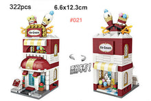 Load image into Gallery viewer, DIY Mini City Street Shop Store Restaurant View Educational Toy Building Block Gift Decorate Fully Compatible With Lego