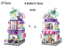 Load image into Gallery viewer, DIY Mini City Street Shop Store Restaurant View Educational Toy Building Block Gift Decorate Fully Compatible With Lego