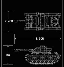 Load image into Gallery viewer, 563PCS Military 9 in 1 SD.KFZ.181 Tiger Tank Building Block Brick Figures Model Fully Compatible With Lego