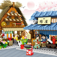 Load image into Gallery viewer, 1624PCS City Street Japanese House Shop Store Figures Educational Toy Building Blocks Brick Fully Compatible With Lego