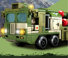Load image into Gallery viewer, 420PCS Military HQ-9 Anti Aircraft Missiles Car Building Blocks Educational Toy Model Bricks Fully