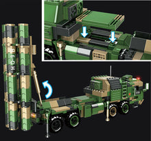 Load image into Gallery viewer, 741PCS Military HQ9B Air Missile Launcher Building Block Brick Model Figures Educational Toy Fully