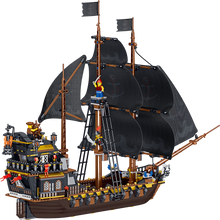 Load image into Gallery viewer, 1334PCS Black Pearl Ship Boat Pirates Building Blocks Bricks Model Educational Toy Figure Fully Compatible With Lego