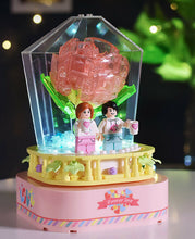 Load image into Gallery viewer, 323PCS MOC Rose Music Box Love Valentine Building Blocks Educational Toy Model Bricks Figure Fully