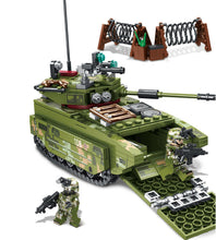 Load image into Gallery viewer, 413PCS Military ZTD-05 Amphibious Armored Car Building Blocks Model Brick Figure Fully