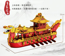 Load image into Gallery viewer, 3325PCS Chinese Culture Dragon Boat Building Blocks Bricks Model Figure Educational Toy Fully