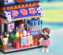 Load image into Gallery viewer, 668PCS City MOC Japan Ice Shaving Shop Store Building Blocks Model Brick Figure Fully