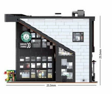 Load image into Gallery viewer, 2926PCS City Street MOC Coffee Cafe Shop Building Blocks Bricks Figure Model Educational Toy Fully Compatible With Lego