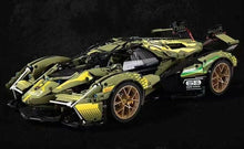 Load image into Gallery viewer, 2527PCS MOC Static V12 Super Racing Sports Car Building Blocks Bricks Educational Toy Model Fully