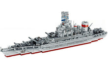 Load image into Gallery viewer, 820PCS Military HMS Valiant Battleship Warrior Building Block Brick Figure Model Fully