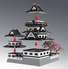 Load image into Gallery viewer, 3086PCS MOC City Architecture Himeji Castle Building Blocks Bricks Educational Toy Model Fully Compatible With Lego