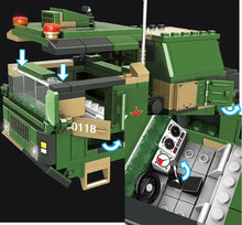 Load image into Gallery viewer, 741PCS Military HQ9B Air Missile Launcher Building Block Brick Model Figures Educational Toy Fully