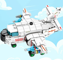 Load image into Gallery viewer, 355PCS China H-6K Bomber Aircraft Fighter Building Blocks Bricks Figures Model Fully