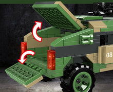 Load image into Gallery viewer, 341PCS Military Armored Off Road Car Vehicle Building Block Brick Model Figures Fully
