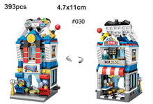 Load image into Gallery viewer, DIY Mini City Street Shop Store Restaurant View Educational Toy Building Block Gift Decorate Fully Compatible With Lego