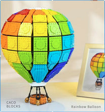 Load image into Gallery viewer, 2550PCS MOC Hot air Rainbow Balloon Building Blocks Model Bricks Educational Toy Fully