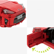 Load image into Gallery viewer, 534PCS MOC Initial D JDM AE86 BRZ GT Car Building Blocks Bricks Educational Toy Model Fully