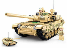 Load image into Gallery viewer, 893PCS Military 99A Main Battle Tank Building Block Brick Soldier Figure Model Fully