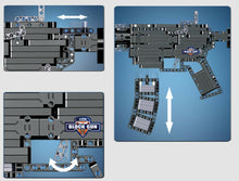 Load image into Gallery viewer, 621PCS Military M4A1 Assault Rifle Scar Gun Building Blocks Bricks Model Educational Toy Fully