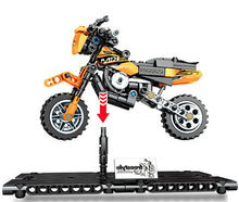 Load image into Gallery viewer, 209PCS Motorcycle Bike Dirt Technic MOC Building Blocks Bricks Model Educational Toy Display Fully