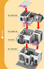 Load image into Gallery viewer, 2053PCS MOC City Street Flower House Building Blocks Bricks Figures Educational Toy Model Fully Compatible With Lego