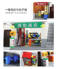 Load image into Gallery viewer, 2706PCS City Street Urban Village Chinese Building Block Brick Model MOC Fully Compatible With Lego