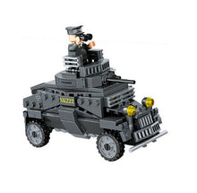 Load image into Gallery viewer, 220PCS Military Light Armored Vehicle Car Building Block Brick Figures Model Educational Toy Fully