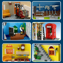 Load image into Gallery viewer, 2267PCS MOC City Town Barber Shop Building Block Brick Model Educational Toy Light Fully