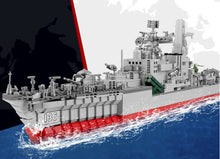 Load image into Gallery viewer, 2462PCS Military Type 956 Missile Destroyer Ship Building Block Brick Model Educational Toy Fully