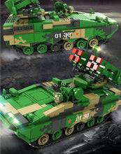 Load image into Gallery viewer, 748PCS Military HJ-10 ATGM Anti Tank Missile Building Block Brick Model Figure Fully