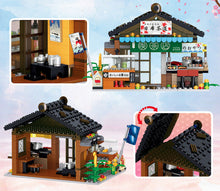Load image into Gallery viewer, 512PCS MOC Mini Japanese Tea House Teaism Building Blocks Educational Toy Model Bricks Fully