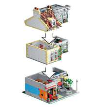 Load image into Gallery viewer, 3716PCS City MOC Post Office Building Blocks Educational Toy Model Bricks Figures Car Fully