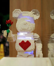 Load image into Gallery viewer, 3200PCS MOC Large Love Bear Display Building Block Educational Toy Model Bricks Figure Light Fully Compatible With Lego