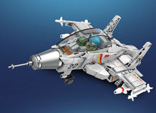Load image into Gallery viewer, 366PCS J15 Flying Shark Carrier Aircraft Fighter Building Block Figure Educational Toy Model Fully