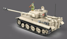 Load image into Gallery viewer, 1018PCS Military Tiger Tank Building Blocks WW2 Soldier Figures Educational Toy Brick Model Fully Compatible With Lego
