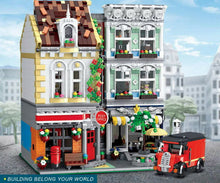 Load image into Gallery viewer, 3716PCS City MOC Post Office Building Blocks Educational Toy Model Bricks Figures Car Fully