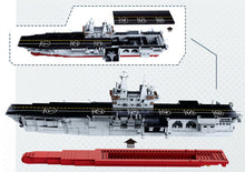 Load image into Gallery viewer, 1088PCS Military LHA 075 Amphibious Assault Ship Building Blocks Brick Model Educational Toy Fully Compatible With Lego