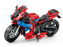 Load image into Gallery viewer, 857PCS Motorcycle Bike CBR Technic MOC Building Blocks Bricks Model Fully