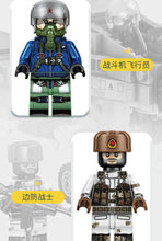 Load image into Gallery viewer, 333PCS Military J11-B Fighter Plane Building Blocks Model Brick Figures Fully