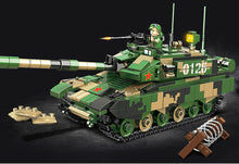Load image into Gallery viewer, 807PCS Military 99A Main Battle Tank Building Block Brick Model Figures Educational Toy Fully
