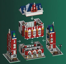Load image into Gallery viewer, 6355PCS MOC City Red Brick University Building Blocks Educational Toy Model Figures Fully