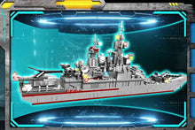 Load image into Gallery viewer, 778PCS Military USS Overlord Battleship Building Block Brick Figure Model Educational Toy Fully Compatible With Lego