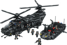 Load image into Gallery viewer, 1351PCS CH47 Chinook Medium Transport Helicopter Building Blocks Figures Model Fully Compatible With Lego